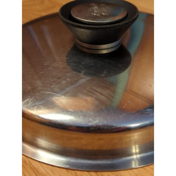 Amway Queen 7.5" Pot Pan Replacement Lid Stainless Steel Lid Only Vintage - Picture 2 of 5
